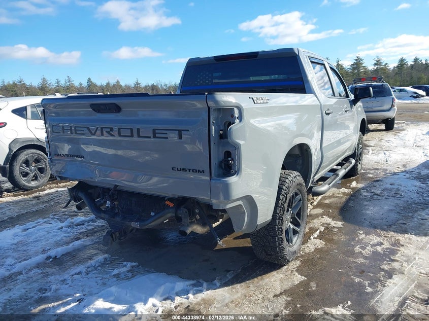 2025 Chevrolet Silverado VIN 3GCUKCED6SG146944 IAAI salvage auction — REAR END, Salvage Title, sold $18,700 on 2026-07-05 (photo 4)