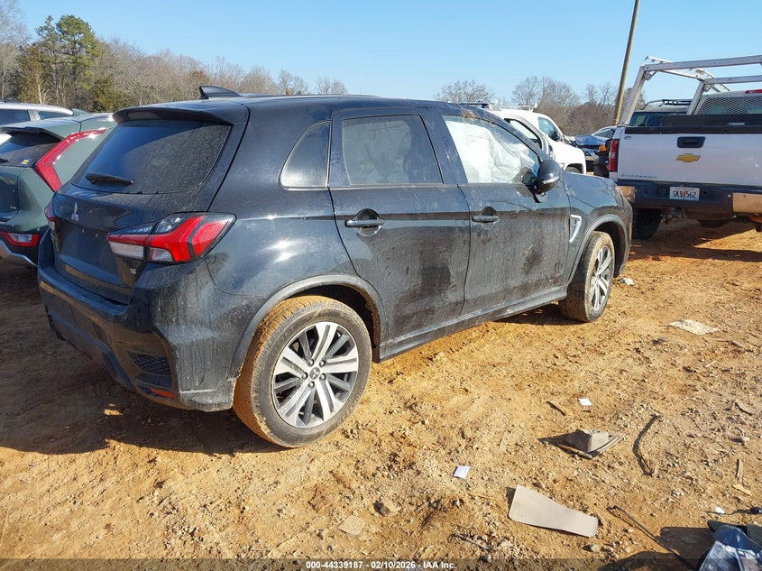 2021 Mitsubishi Outlander VIN JA4APVAU2MU011623 IAAI salvage auction — FRONT END, Salvage (North Carolina), sold $2,800 on 2026-07-20 (photo 4)
