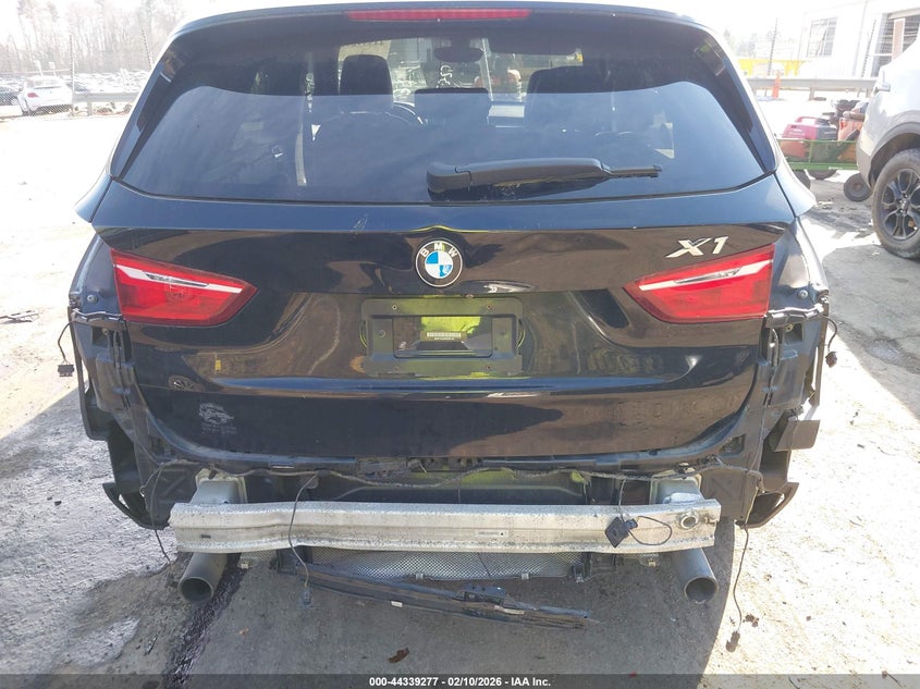2017 BMW X1 VIN WBXHT3C34H5F83145 IAAI salvage auction — REAR END, Salvage Title, sold $25 on 2026-07-23 (photo 6)