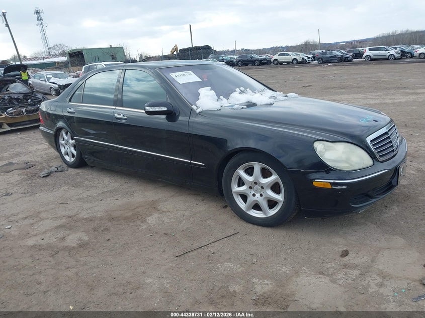 2003 Mercedes-benz S-klasse VIN WDBNG84J03A336411 IAAI salvage auction — ELECTRICAL, Salvage (Pennsylvania), sold $300 on 2026-07-17 (photo 1)
