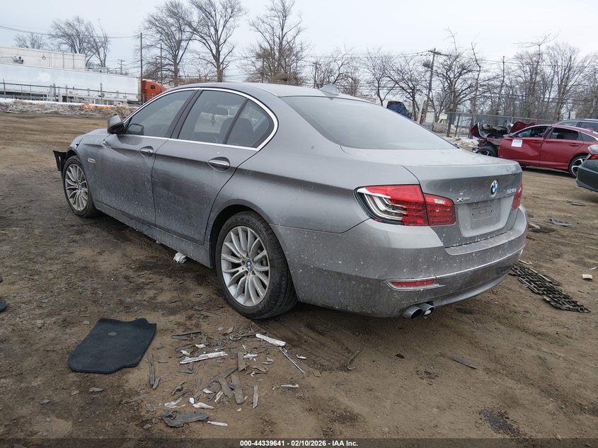 2014 BMW 5er VIN WBA5A7C56ED612073 IAAI salvage auction — LEFT SIDE, Salvage (New Jersey), sold $1,250 on 2026-07-13 (photo 3)