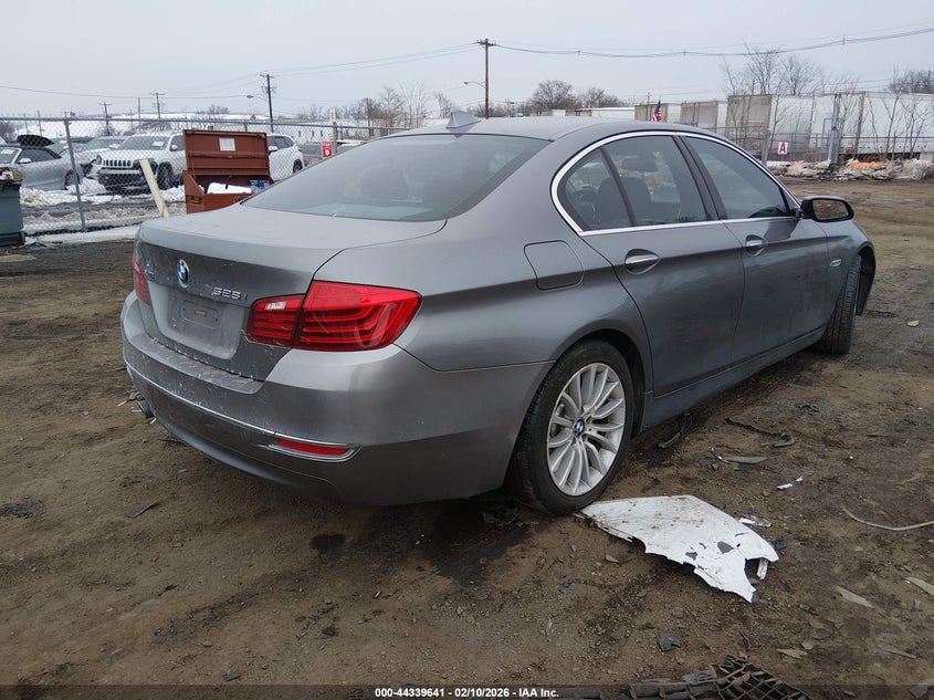 2014 BMW 5er VIN WBA5A7C56ED612073 IAAI salvage auction — LEFT SIDE, Salvage (New Jersey), sold $1,250 on 2026-07-13 (photo 4)