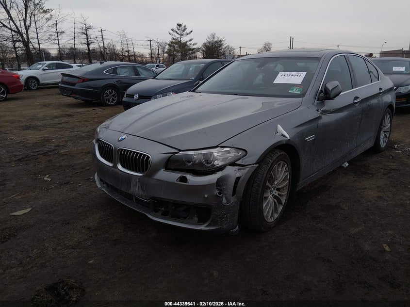 2014 BMW 5er VIN WBA5A7C56ED612073 IAAI salvage auction — LEFT SIDE, Salvage (New Jersey), sold $1,250 on 2026-07-13 (photo 6)