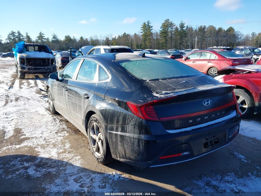 2021 Hyundai Sonata VIN 5NPEG4JA3MH112462 IAAI salvage auction — UNKNOWN, Salvage (Massachusetts), sold $2,300 on 2026-07-31 (photo 3)