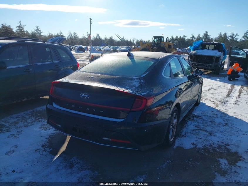 2021 Hyundai Sonata VIN 5NPEG4JA3MH112462 IAAI salvage auction — UNKNOWN, Salvage (Massachusetts), sold $2,300 on 2026-07-31 (photo 4)