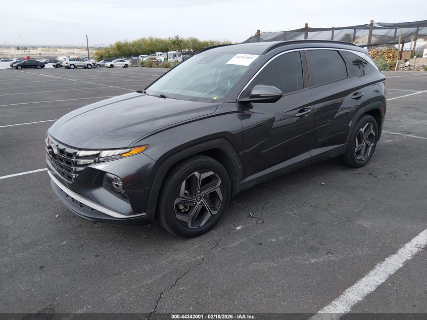 2022 Hyundai Tucson VIN 5NMJC3AE3NH060255 IAAI salvage auction — REAR END, Salvage Title, sold $7,300 on 2026-07-31 (photo 2)