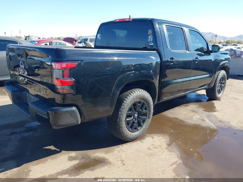 2023 Nissan Navara (frontier) VIN 1N6ED1EK6PN654828 IAAI salvage auction — RIGHT FRONT, Salvage Title, sold $7,600 on 2026-07-28 (photo 4)