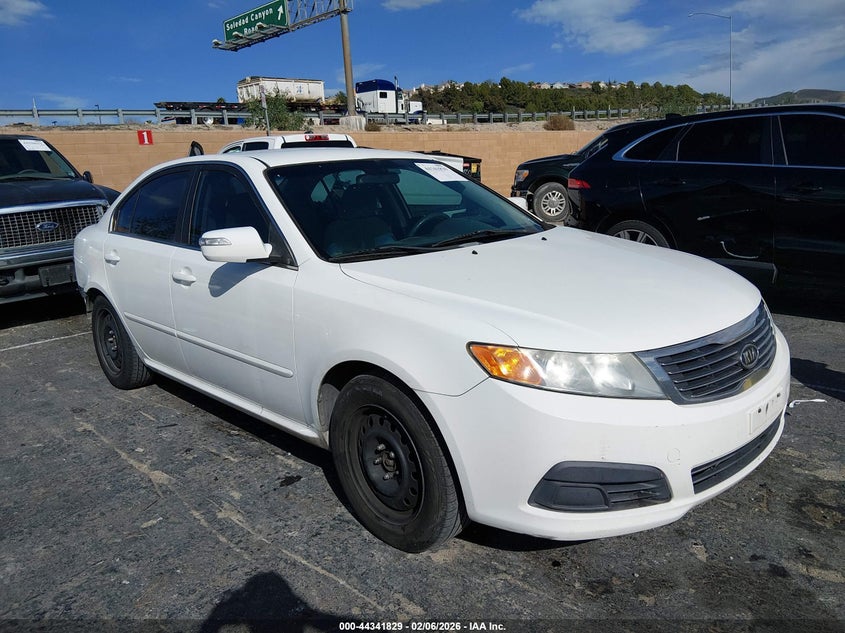 2010 Kia Optima VIN KNAGG4A88A5409628 IAAI salvage auction — REAR END, Salvage (California), sold $550 on 2026-07-08 (photo 1)