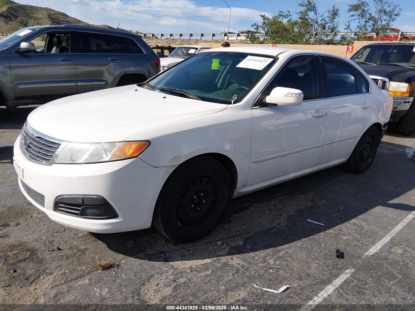 2010 Kia Optima VIN KNAGG4A88A5409628 IAAI salvage auction — REAR END, Salvage (California), sold $550 on 2026-07-08 (photo 2)