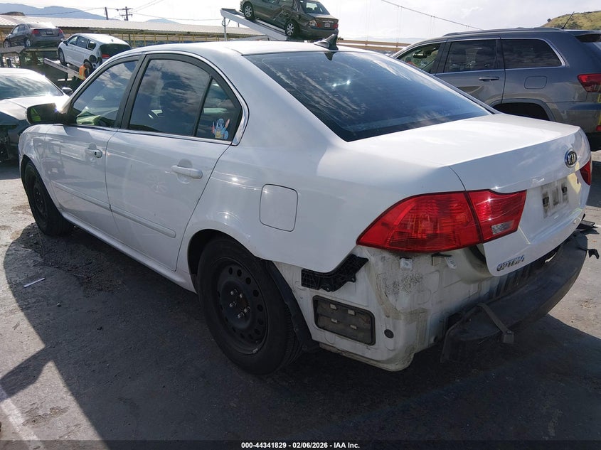 2010 Kia Optima VIN KNAGG4A88A5409628 IAAI salvage auction — REAR END, Salvage (California), sold $550 on 2026-07-08 (photo 3)