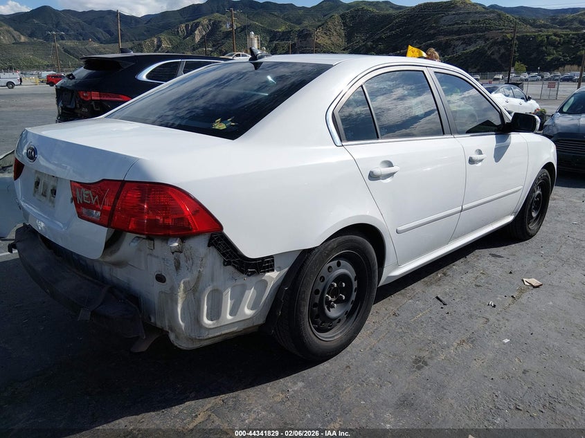 2010 Kia Optima VIN KNAGG4A88A5409628 IAAI salvage auction — REAR END, Salvage (California), sold $550 on 2026-07-08 (photo 4)