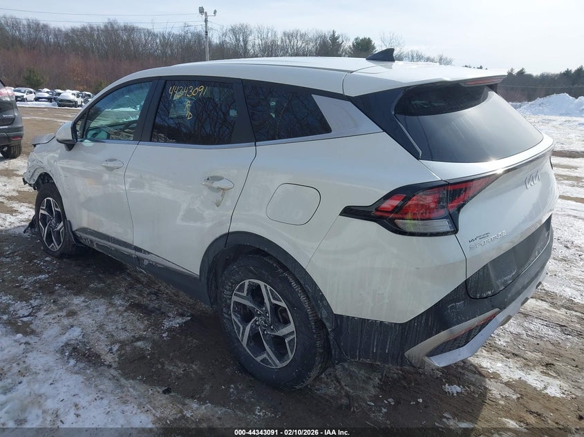 2024 Kia Sportage VIN KNDPUCDF2R7273531 IAAI salvage auction — LEFT FRONT, Salvage Title, sold $6,550 on 2026-07-28 (photo 3)