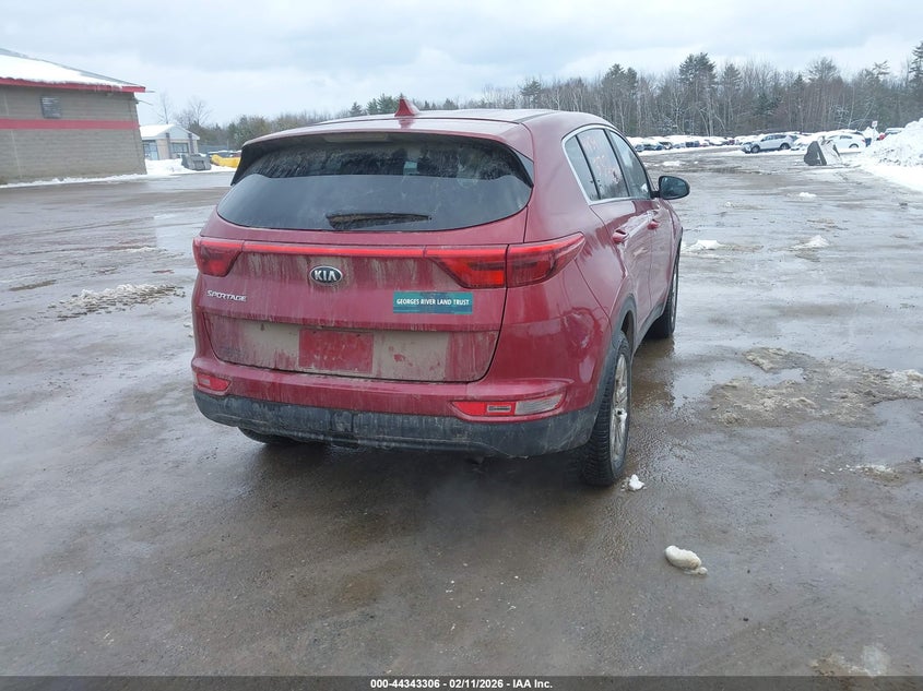 2017 Kia Sportage VIN KNDPMCAC6H7076189 IAAI salvage auction — FRONT END, Salvage Title, sold $2,350 on 2026-07-20 (photo 4)