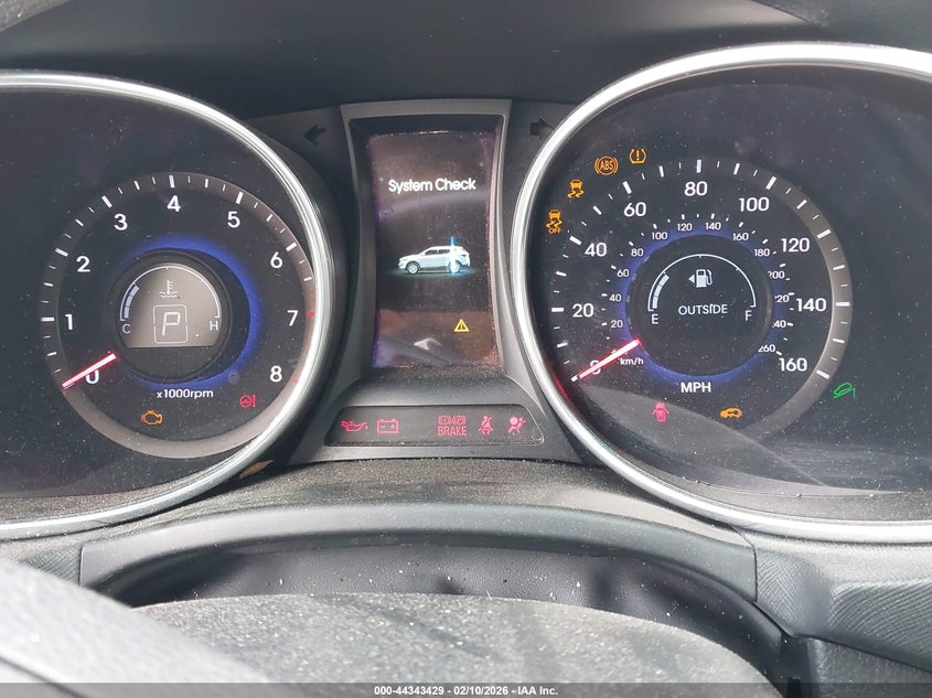 2015 Hyundai Santa fe VIN 5XYZW4LA0FG284637 IAAI salvage auction — FRONT END, Salvage (Tennessee), sold $1,100 on 2026-07-29 (photo 7)