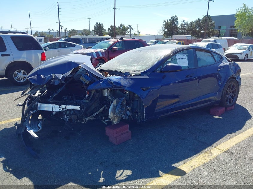 2024 Tesla Model s VIN 5YJSA1E51RF542559 IAAI salvage auction — FRONT END, Salvage (California), sold $1,150 on 2026-07-30 (photo 2)