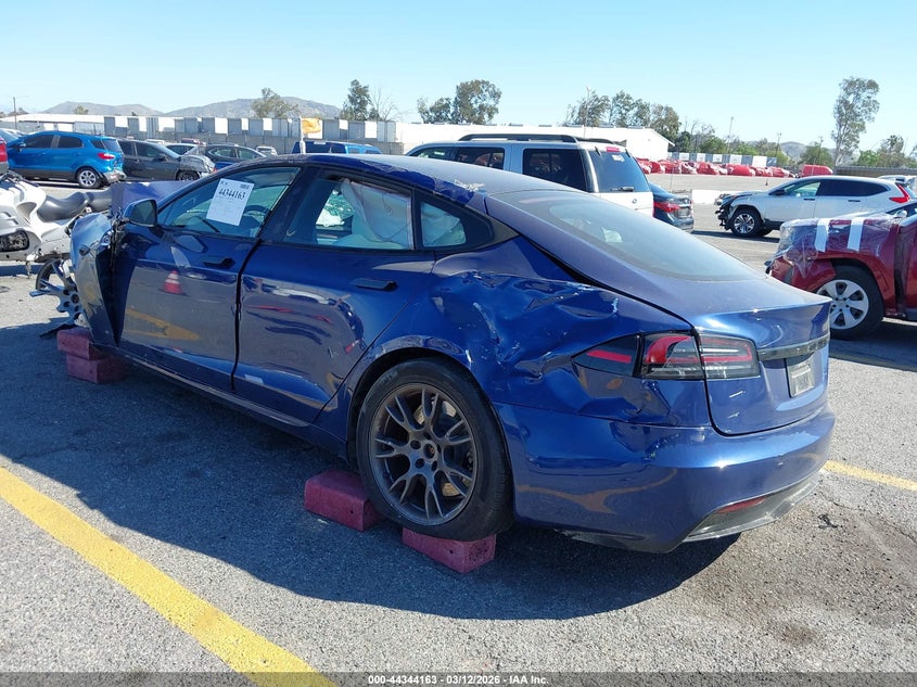 2024 Tesla Model s VIN 5YJSA1E51RF542559 IAAI salvage auction — FRONT END, Salvage (California), sold $1,150 on 2026-07-30 (photo 3)