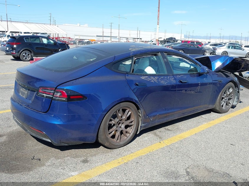 2024 Tesla Model s VIN 5YJSA1E51RF542559 IAAI salvage auction — FRONT END, Salvage (California), sold $1,150 on 2026-07-30 (photo 4)