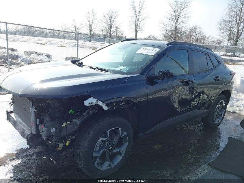 2025 Chevrolet Trax VIN KL77LHEP0SC114623 IAAI salvage auction — FRONT END, Salvage Title, sold $50 on 2026-07-27 (photo 2)