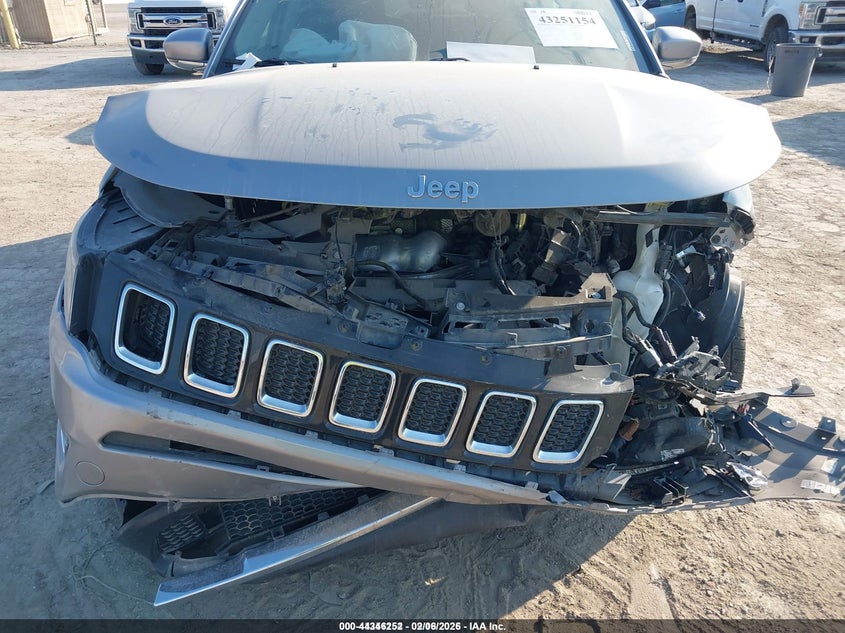 2021 Jeep Compass VIN 3C4NJDCB2MT515307 IAAI salvage auction — FRONT END, Salvage Title, sold $775 on 2026-08-03 (photo 6)