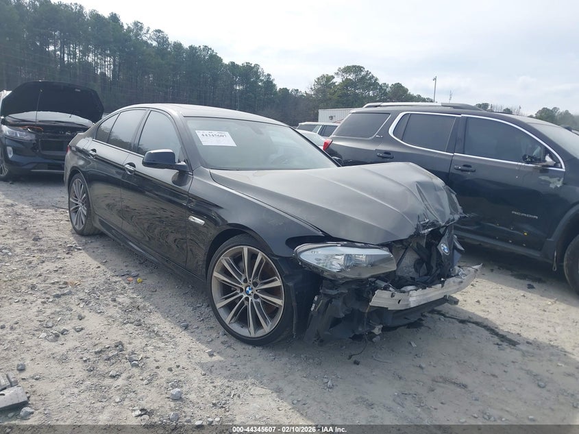 2013 BMW 5er VIN WBAFR7C57DC822294 IAAI salvage auction — FRONT END, Salvage (Georgia), sold $1,700 on 2026-07-28 (photo 1)