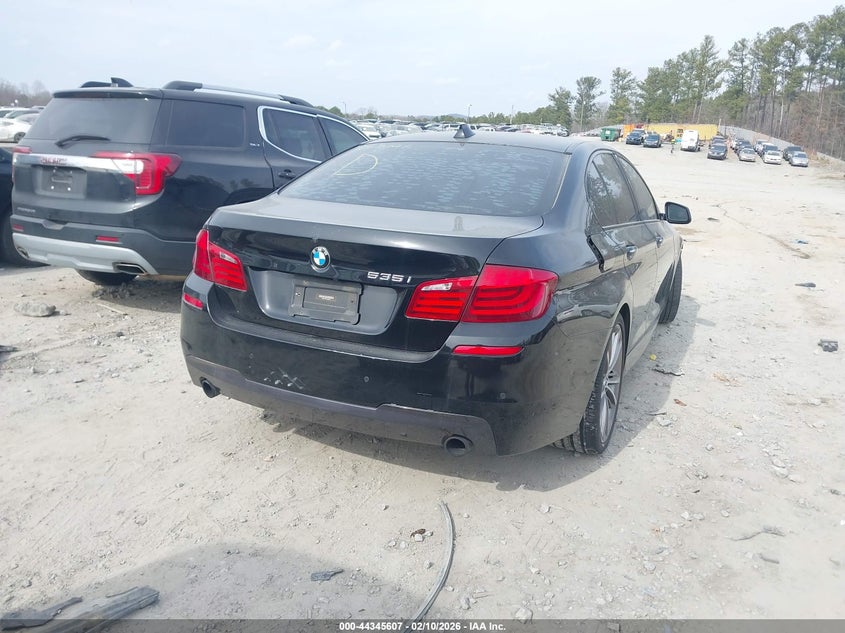 2013 BMW 5er VIN WBAFR7C57DC822294 IAAI salvage auction — FRONT END, Salvage (Georgia), sold $1,700 on 2026-07-28 (photo 4)