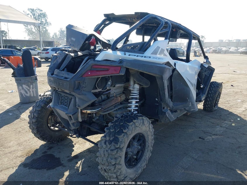 2021 Polaris Rzr VIN 3NSR4E924MG629175 IAAI salvage auction — LEFT FRONT, Salvage (California), sold $7,450 on 2026-09-09 (photo 4)