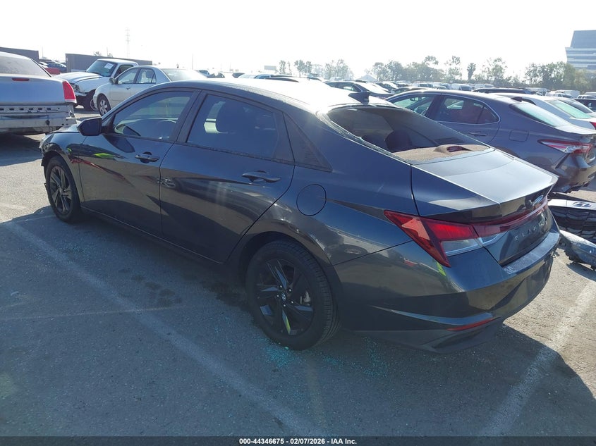 2021 Hyundai Elantra VIN 5NPLM4AG0MH017619 IAAI salvage auction — FRONT END, Salvage Title, sold $2,900 on 2026-07-08 (photo 3)