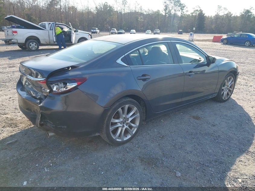 2015 Mazda 6 VIN JM1GJ1V57F1191909 IAAI salvage auction — FRONT END, Salvage Title, sold $25 on 2026-07-21 (photo 4)
