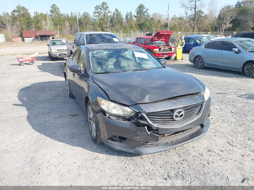 2015 Mazda 6 VIN JM1GJ1V57F1191909 IAAI salvage auction — FRONT END, Salvage Title, sold $25 on 2026-07-21 (photo 6)