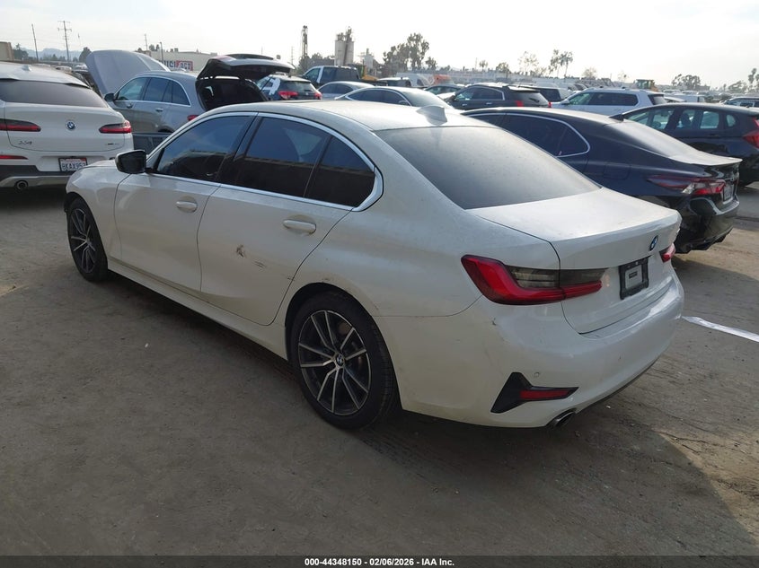 2019 BMW 3er VIN WBA5R1C56KAK12288 IAAI salvage auction — FRONT END, Salvage (California), sold $7,100 on 2026-08-19 (photo 3)