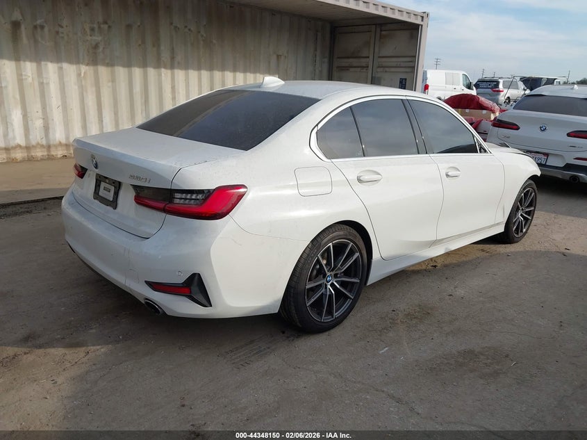 2019 BMW 3er VIN WBA5R1C56KAK12288 IAAI salvage auction — FRONT END, Salvage (California), sold $7,100 on 2026-08-19 (photo 4)