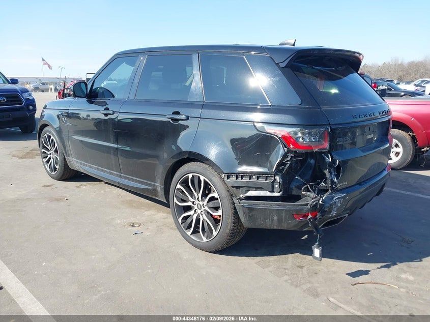 2020 Land rover Range rover sport VIN SALWV2RYXLA725127 IAAI salvage auction — LEFT REAR, Salvage Title, sold $12,700 on 2026-07-22 (photo 3)