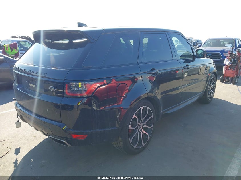 2020 Land rover Range rover sport VIN SALWV2RYXLA725127 IAAI salvage auction — LEFT REAR, Salvage Title, sold $12,700 on 2026-07-22 (photo 4)