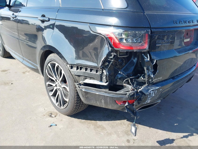 2020 Land rover Range rover sport VIN SALWV2RYXLA725127 IAAI salvage auction — LEFT REAR, Salvage Title, sold $12,700 on 2026-07-22 (photo 6)