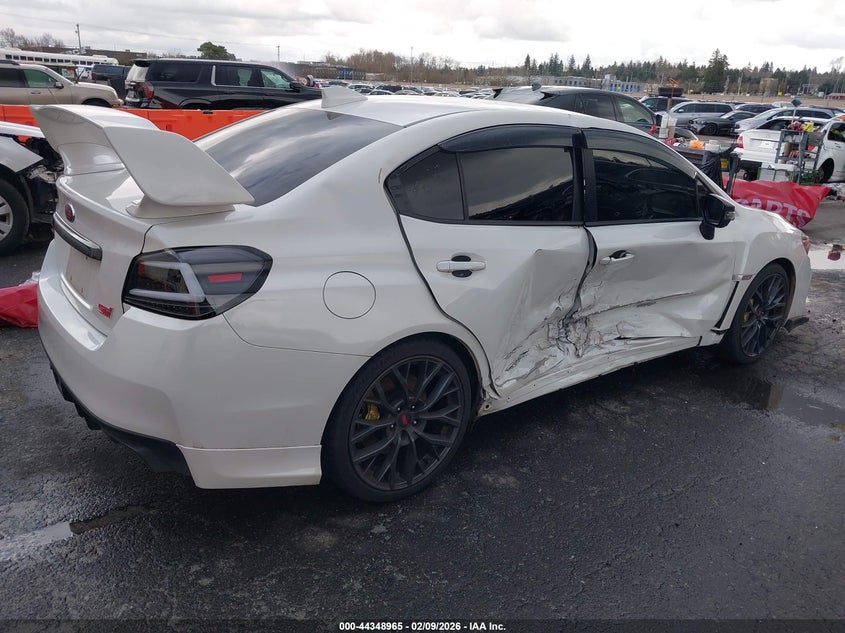 2019 Subaru Wrx sti VIN JF1VA2S65K9817551 IAAI salvage auction — SIDE, Salvage Title, sold $7,700 on 2026-08-20 (photo 4)