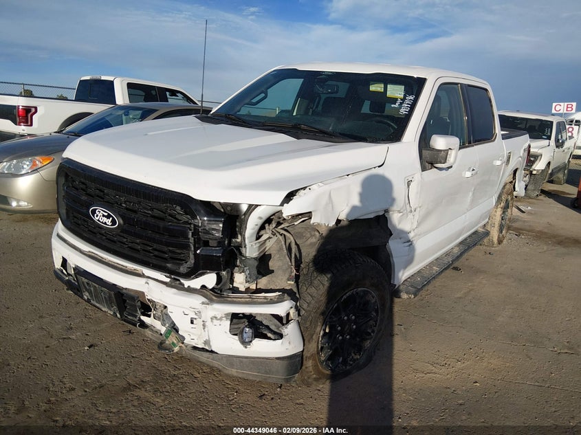 2025 Ford F-150 VIN 1FTFW5L56SKE96779 IAAI salvage auction — Side, Original (Texas), sold $24,975 on 2026-05-12 (photo 2)