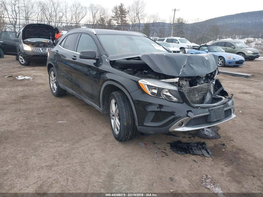 2016 Mercedes-benz Gla-klasse VIN WDCTG4GB3GJ209688 IAAI salvage auction — FRONT END, Salvage Title, sold $1,300 on 2026-07-12 (photo 1)