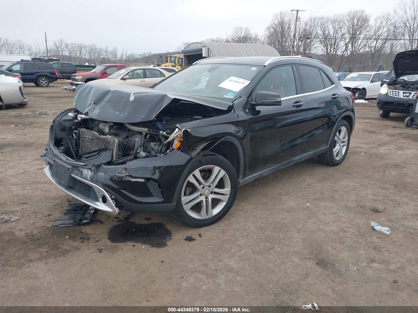 2016 Mercedes-benz Gla-klasse VIN WDCTG4GB3GJ209688 IAAI salvage auction — FRONT END, Salvage Title, sold $1,300 on 2026-07-12 (photo 2)