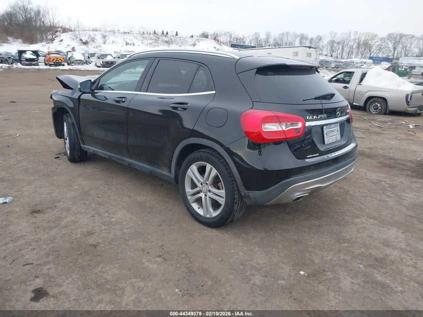 2016 Mercedes-benz Gla-klasse VIN WDCTG4GB3GJ209688 IAAI salvage auction — FRONT END, Salvage Title, sold $1,300 on 2026-07-12 (photo 3)