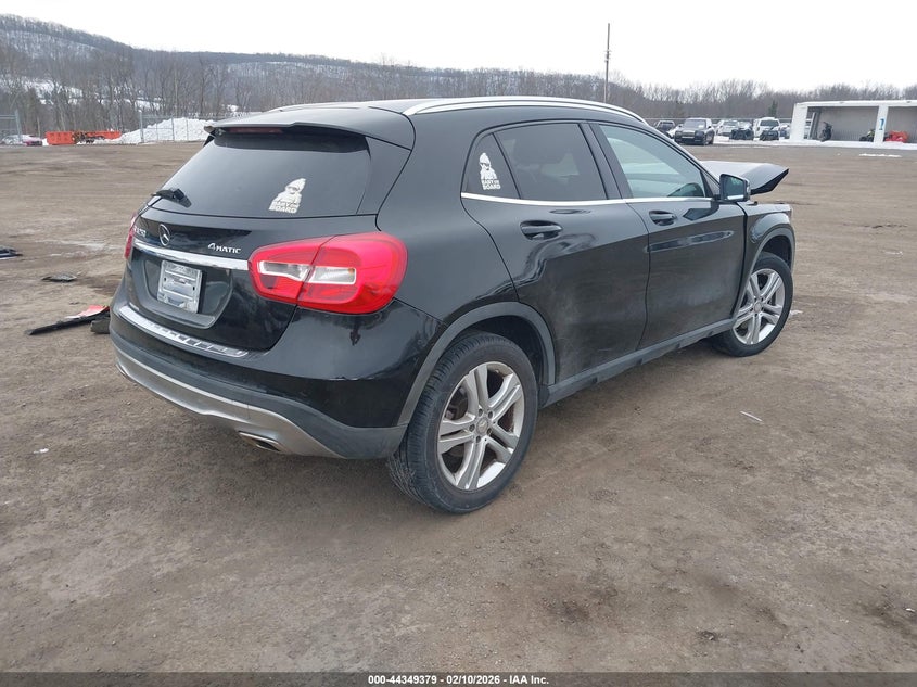 2016 Mercedes-benz Gla-klasse VIN WDCTG4GB3GJ209688 IAAI salvage auction — FRONT END, Salvage Title, sold $1,300 on 2026-07-12 (photo 4)