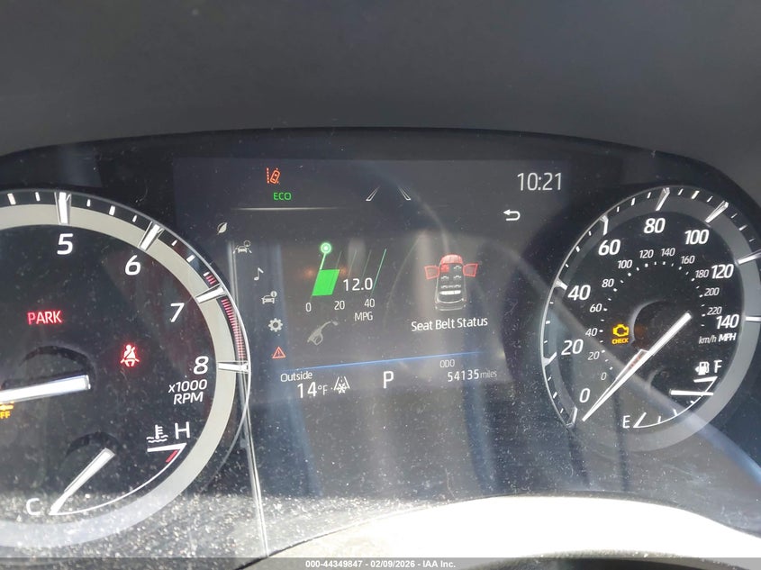 2021 Toyota Highlander VIN 5TDGZRBHXMS119124 IAAI salvage auction — FRONT END, Mv-907A (New York), sold $11,200 on 2026-08-01 (photo 7)