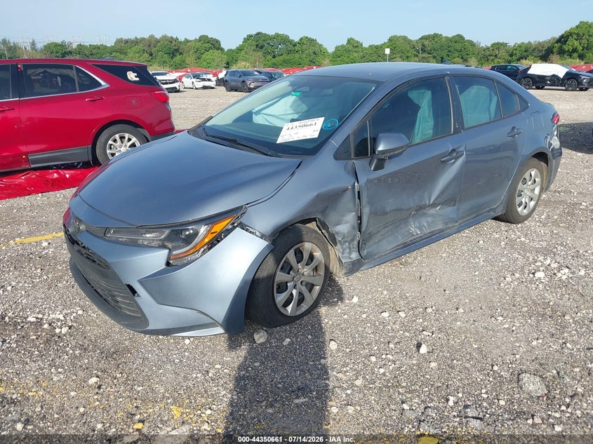 2024 Toyota Corolla VIN 5YFB4MDE2RP141911 IAAI salvage auction — LEFT SIDE, Rebuildable (Florida), sold $6,650 on 2026-07-23 (photo 2)