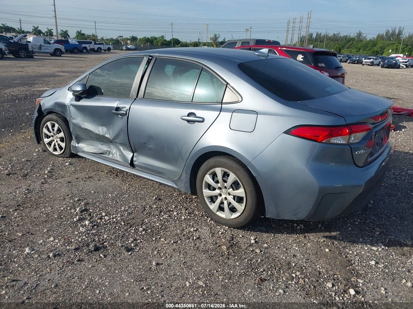2024 Toyota Corolla VIN 5YFB4MDE2RP141911 IAAI salvage auction — LEFT SIDE, Rebuildable (Florida), sold $6,650 on 2026-07-23 (photo 3)