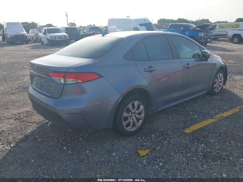 2024 Toyota Corolla VIN 5YFB4MDE2RP141911 IAAI salvage auction — LEFT SIDE, Rebuildable (Florida), sold $6,650 on 2026-07-23 (photo 4)