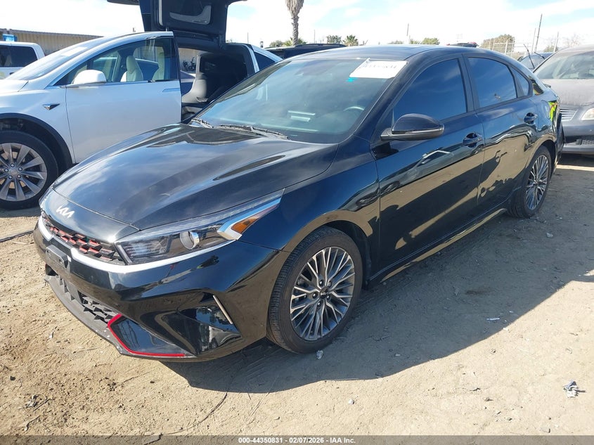 2024 Kia Forte VIN 3KPF54AD8RE779575 IAAI salvage auction — LEFT REAR, Salvage Title, sold $7,500 on 2026-07-08 (photo 2)