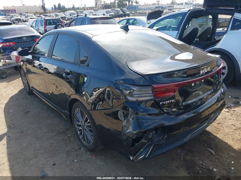 2024 Kia Forte VIN 3KPF54AD8RE779575 IAAI salvage auction — LEFT REAR, Salvage Title, sold $7,500 on 2026-07-08 (photo 3)