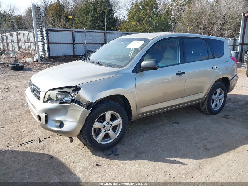 2008 Toyota Rav4 VIN JTMZD33V286057409 IAAI salvage auction — FRONT END, Clear (Oklahoma), sold $1,225 on 2026-07-08 (photo 2)