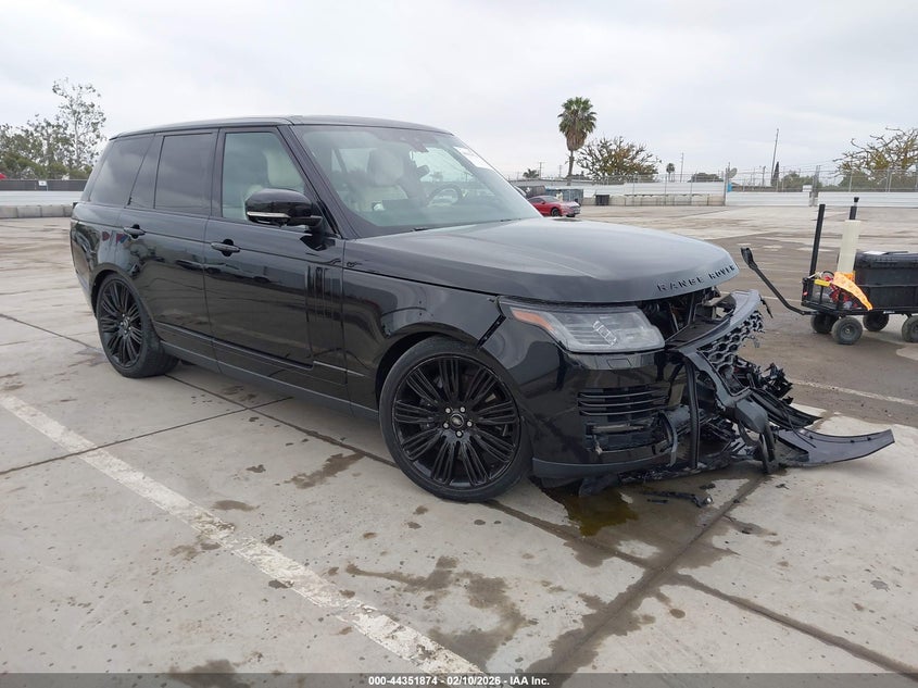 2021 Land rover RANGE ROVER VIN SALGS2SEXMA446484 IAAI salvage auction — Front End, Salvage (California), sold $20,950 on 2026-04-01 (photo 1)