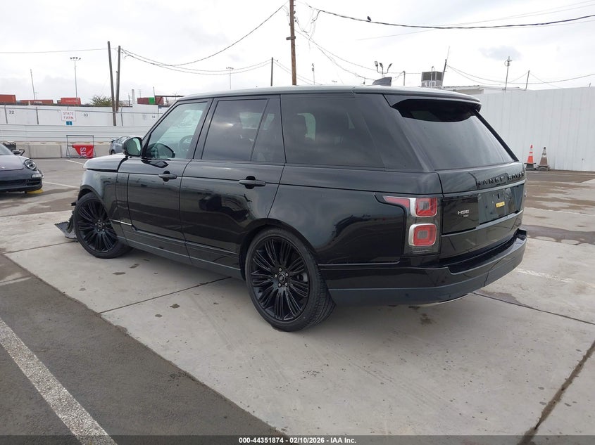 2021 Land rover RANGE ROVER VIN SALGS2SEXMA446484 IAAI salvage auction — Front End, Salvage (California), sold $20,950 on 2026-04-01 (photo 3)