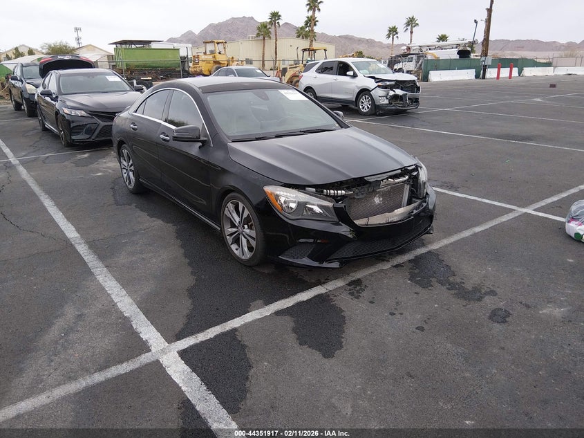 2016 Mercedes-benz Cla-klasse VIN WDDSJ4EB6GN383498 IAAI salvage auction — FRONT END, Salvage Title, sold $2,650 on 2026-07-17 (photo 1)